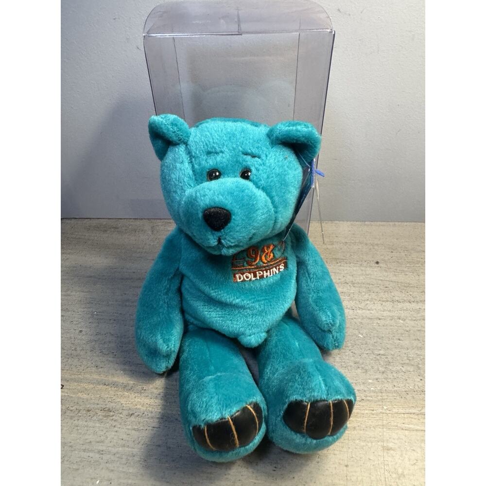Vintage 1998 Limited Treasures #13 Dan Marino NFL Miami Dolphins Plush Bear